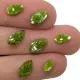 Spring Green Leaves Murrini/ Millefiore Sticks COE90