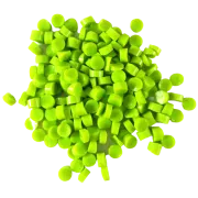 Spring Green Opalescent Dots COE90