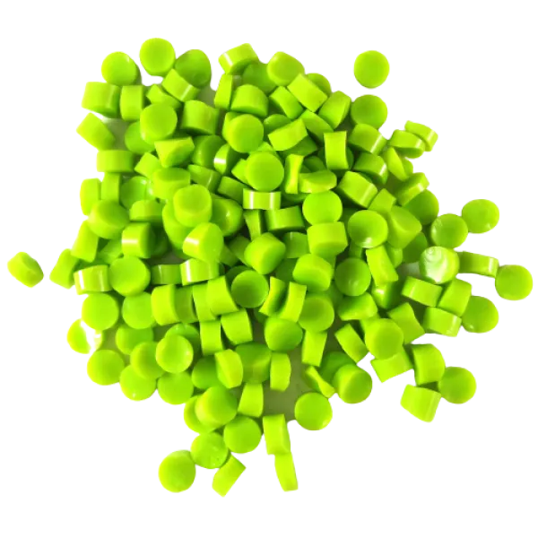 Spring Green Opalescent Dots COE90
