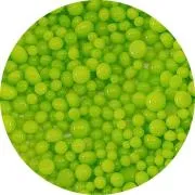 Spring Green Opalescent Frit Balls COE90