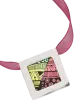 Square Gallery Frame Pendant Silver Plated