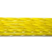 Sunflower Yellow Ribbon Glass Cane COE90