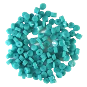 Turquoise Green Dots COE96