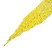 Twisted Cane Clear with Lemongrass Opalescent Single Twist Cane COE96