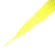 Twisted Cane Clear with Spring Green Single Twist Cane COE90