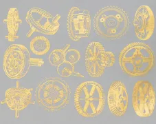 Vintage Gears Decal Sheet