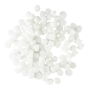 White Opalescent Dots COE96