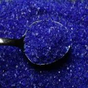 Wissmach Glass Midnight Blue Transparent Frit COE96