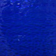 Wissmach Glass Bright Blue Aqualite Texture, 3mm, Non-Fusible