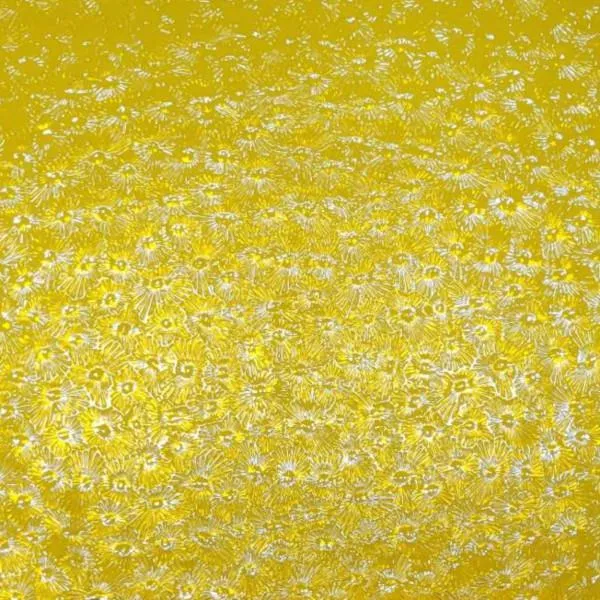 Wissmach Glass Dandelion Florentine Texture, 3mm, Non-Fusible