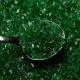 Wissmach Glass Irish Green Transparent Frit COE96