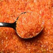 Wissmach Glass Orange Red Transparent Frit COE96