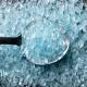 Wissmach Glass Powder Blue Transparent Frit COE96