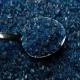Wissmach Glass Sea Blue Transparent Frit COE96