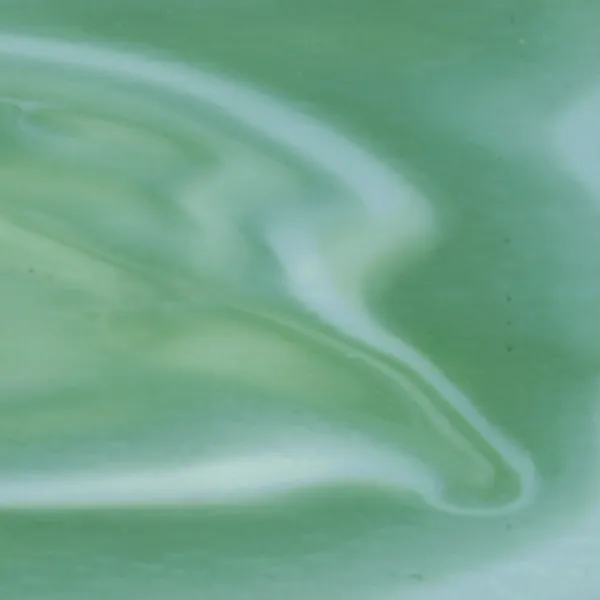 Wissmach Glass White / Olive Green Opalescent, 3mm COE96