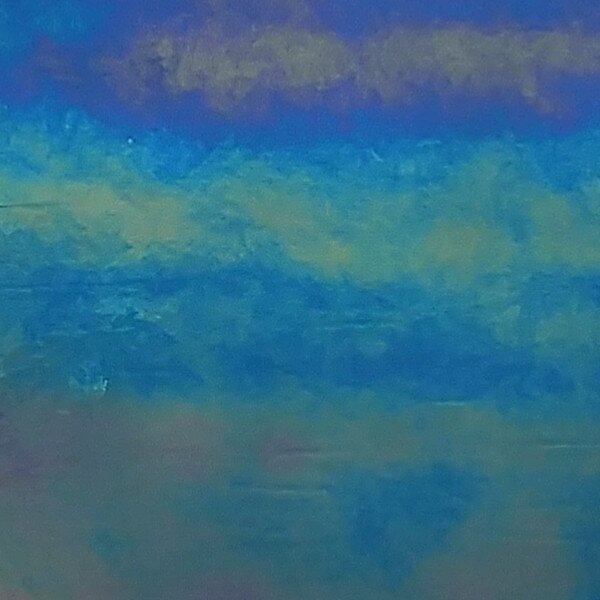 Wissmach Glass Reactive Blue, Luminescent, 3mm COE96