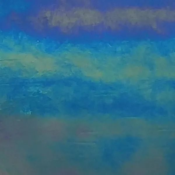 Wissmach Glass Reactive Blue, Luminescent, 3mm COE96