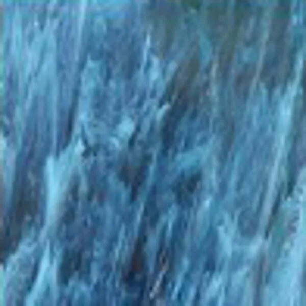Wissmach Prisma Glass Steel Blue Transparent/ White, 3mm COE96