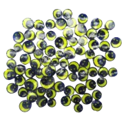 Yellow Moon and Stars Murrini/ Millefiore COE90
