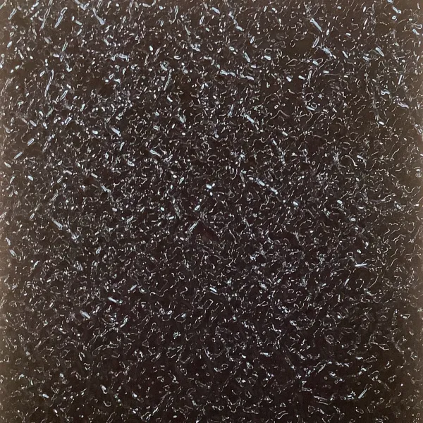 Youghiogheny Glass Black Opalescent, Granite Ripple Texture, 3mm COE96