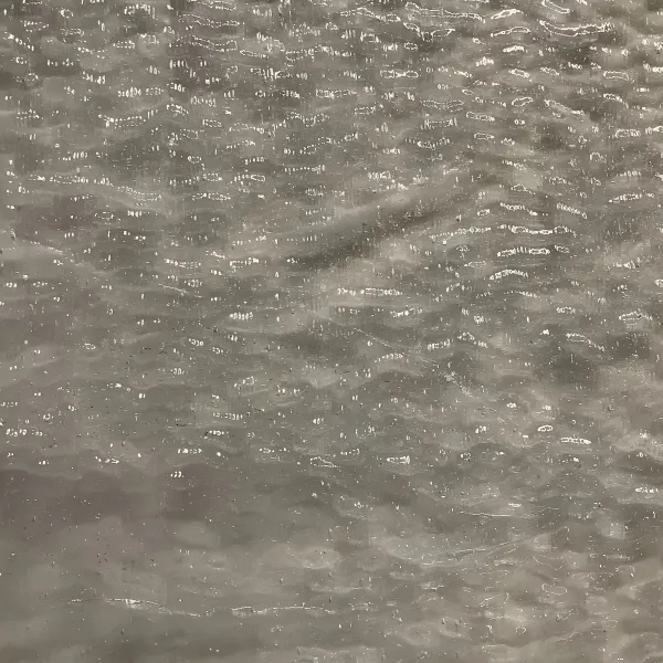 Youghiogheny Glass Clear Transparent, Fipple Texture, 3mm COE96
