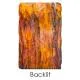 Youghiogheny Glass Golden Yellow, Amber, and Purple with Spring Green, Emerald Green and Brown Highlights, Mottled, 3mm, Non-Fusible