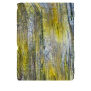 Youghiogheny Glass Golden Yellow, Amber, and Purple with Spring Green, Emerald Green and Brown Highlights, Mottled, 3mm, Non-Fusible