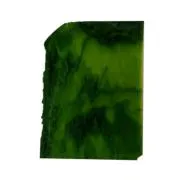 Youghiogheny Glass Lime Green Ice, Emerald Green, 3mm, Non-Fusible