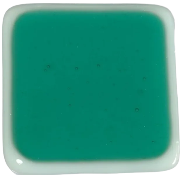 Youghiogheny Glass Teal Transparent, 3mm COE96