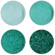 Youghiogheny Glass Teal Transparent Frit COE96