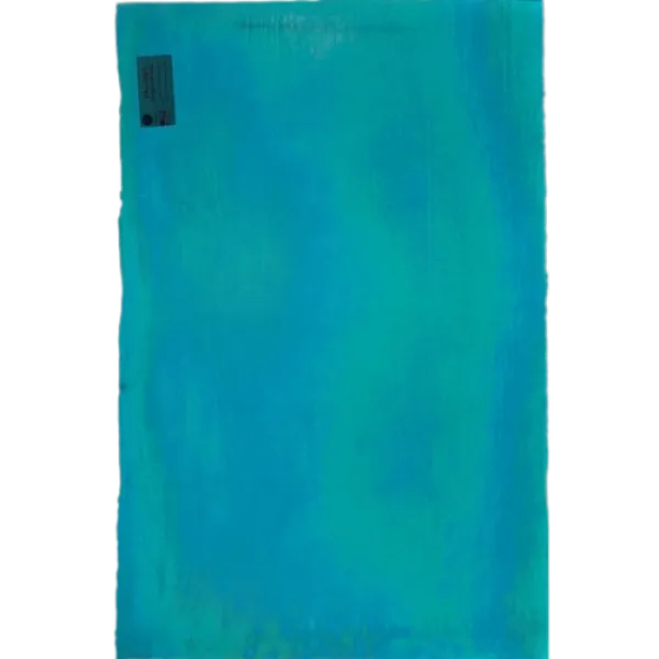 Youghiogheny Glass Turquoise Transparent Iridescent, 3mm COE96