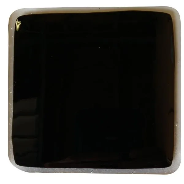 Youghiogheny Glass Jet Black Transparent, 3mm COE96