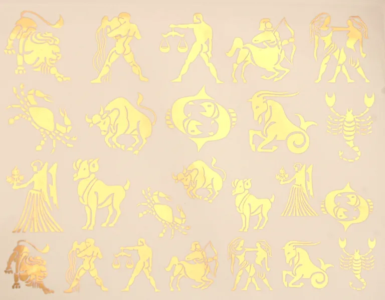 Zodiacs Decals Sheet